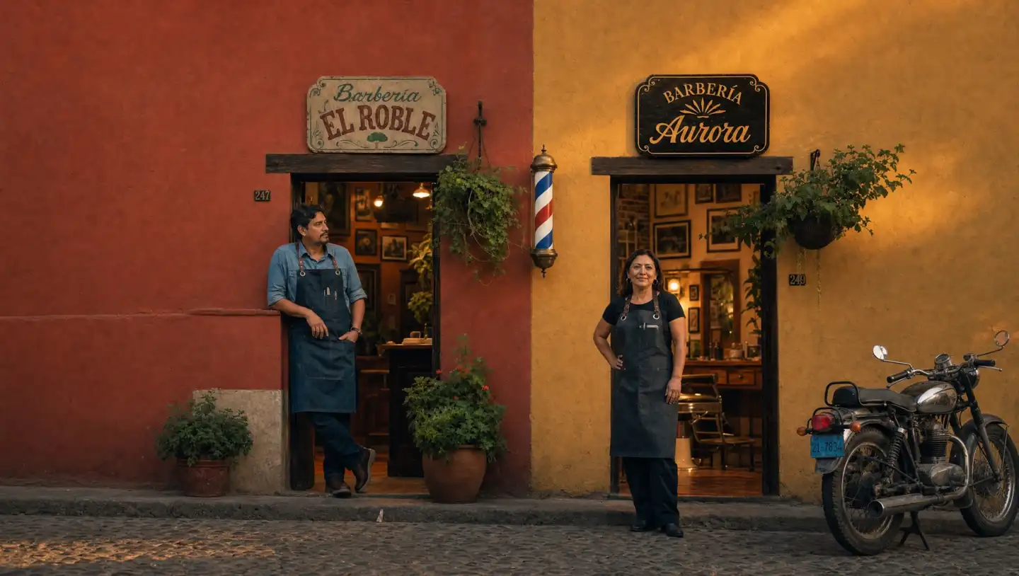 Barbería El Roble — Barbería Aurora